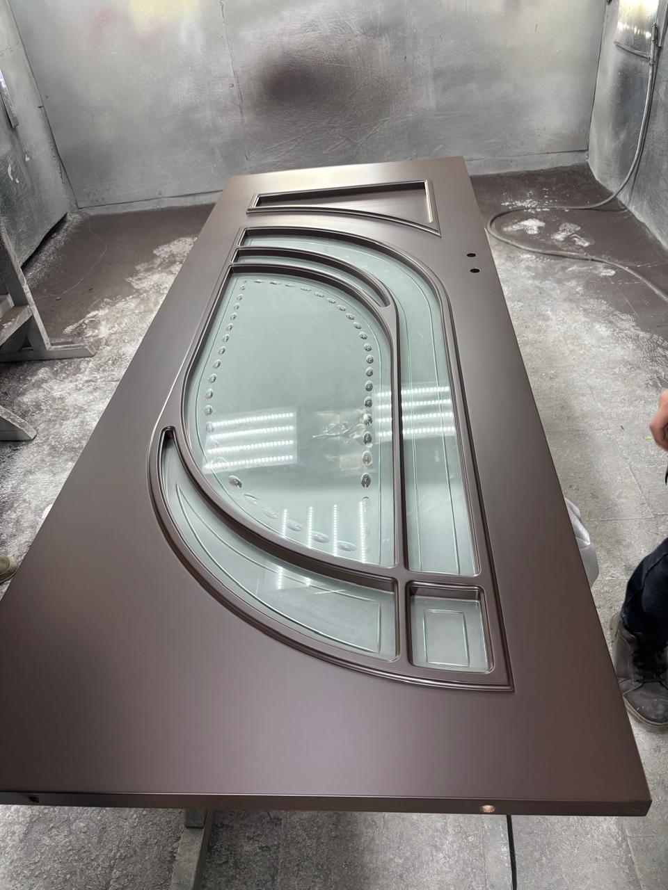 Покраска обвязки кухонной вытяжки